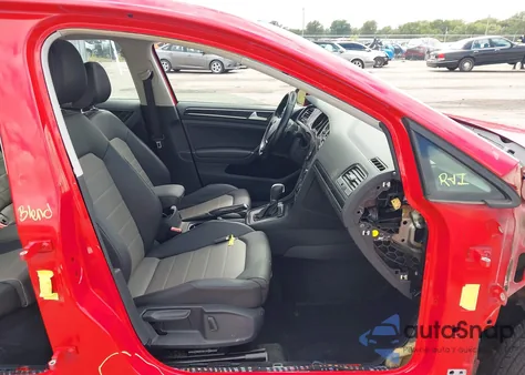 2015 Volkswagen Golf Tsi Sel 4-Door из США, поврежденный, VIN 3VW217AU1FM011852